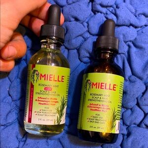 Rosemary Mint Scalp & Hair Strengthening Oil Set